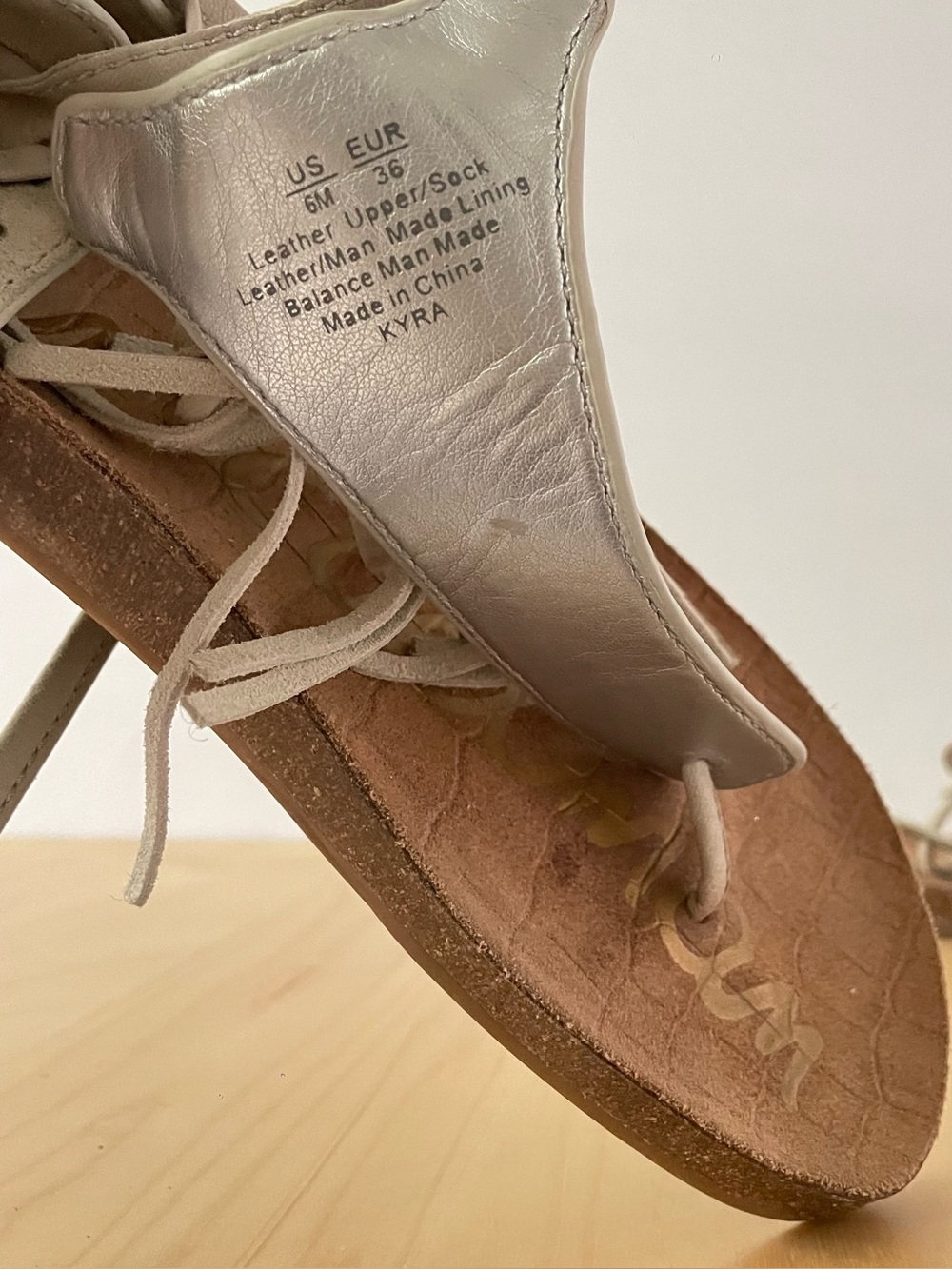 Sam Edelman Kyra fringe lace-up sandals | US 6M - Picture 9 of 9